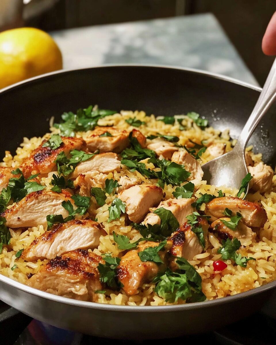 Persian-Style Chicken Pilaf