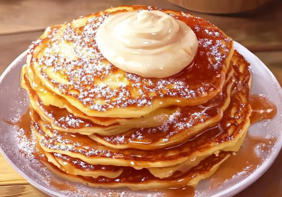 Apple Yogurt Pancakes