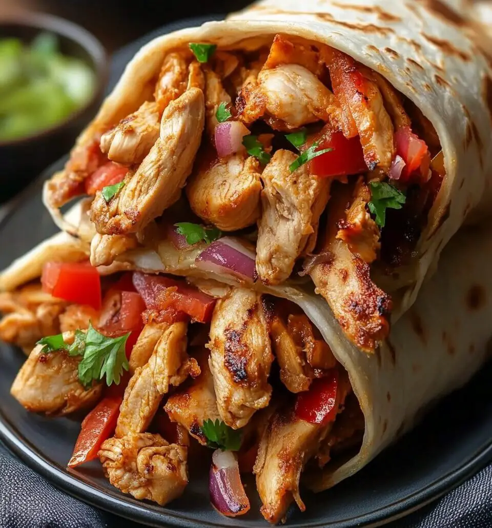 Chicken Shawarma Wraps