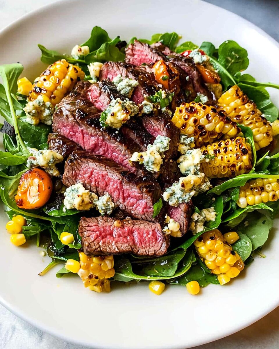 Balsamic Steak Gorgonzola Salad