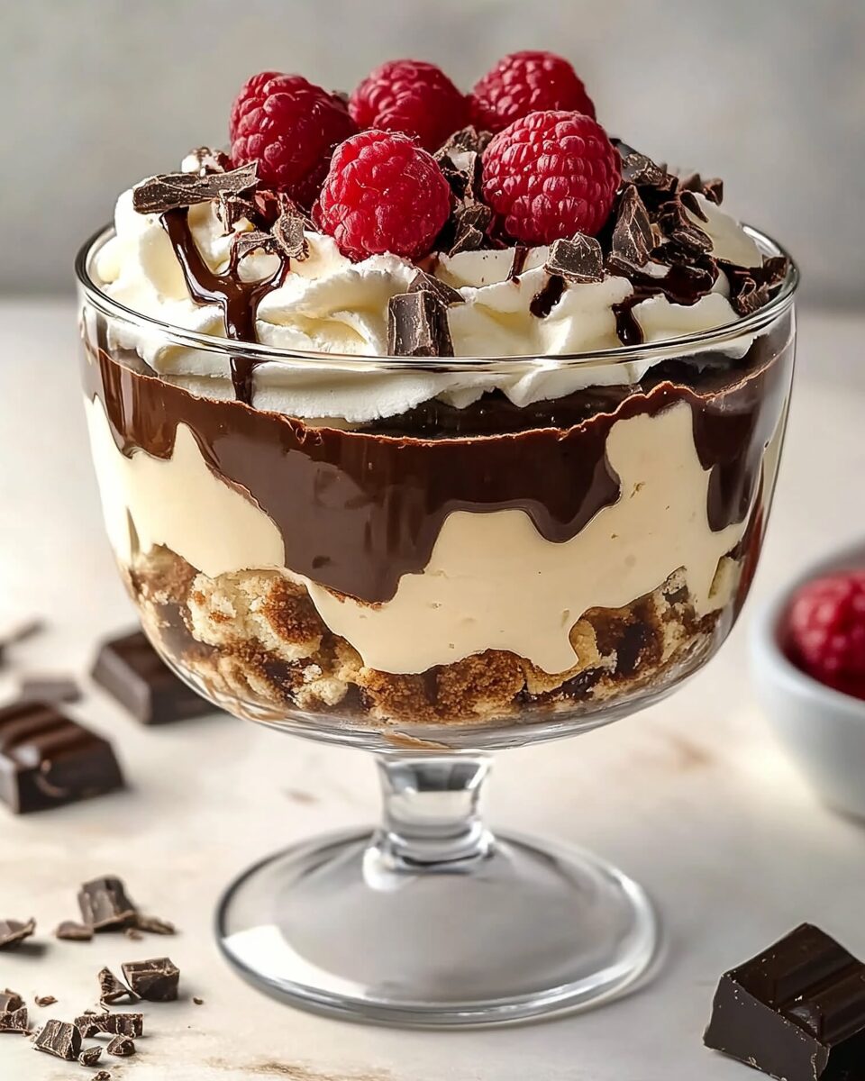 Baileys Chocolate Cheesecake Trifle