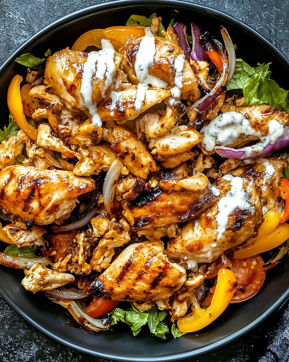Low Carb BBQ Chicken Bowl