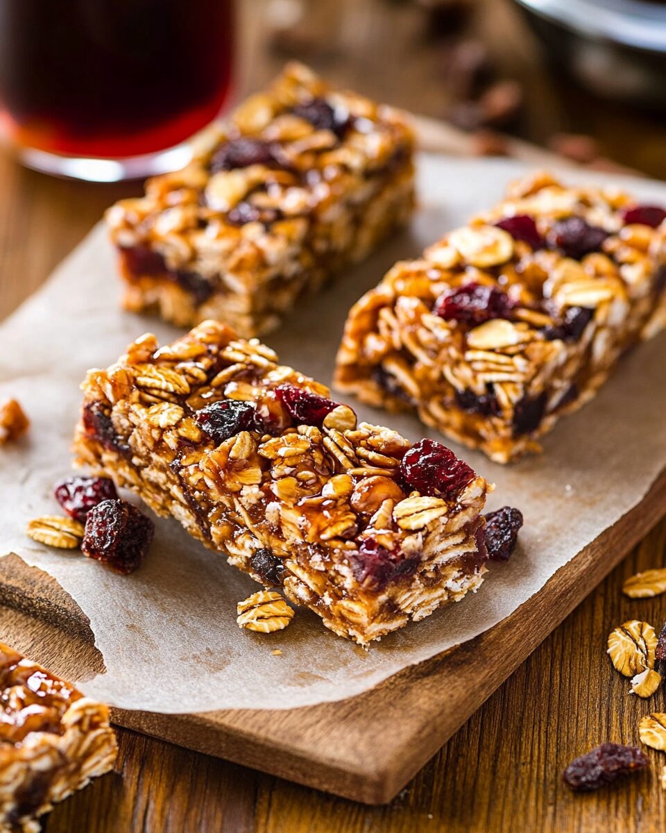 Peanut Butter Granola Bars