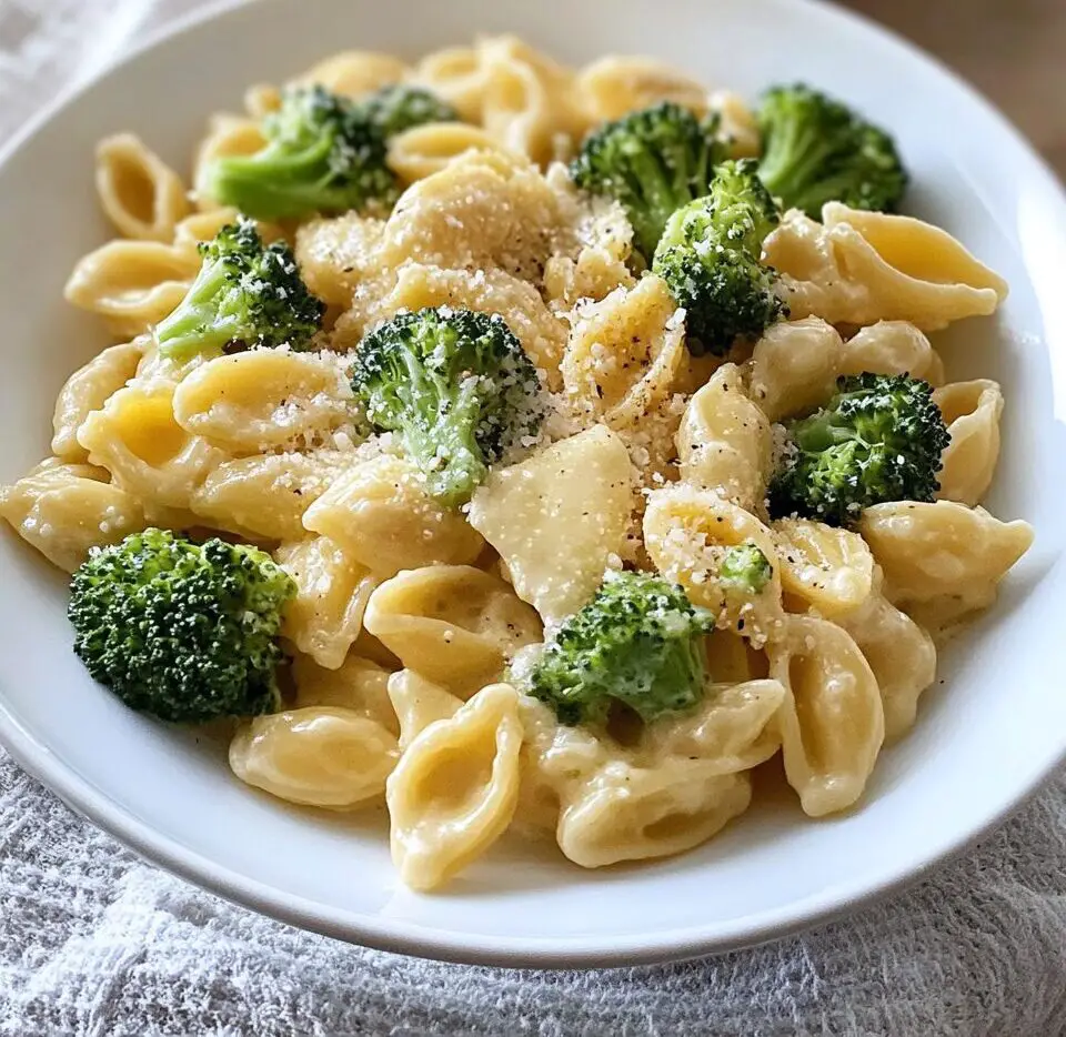 Boursin Cheese Pasta with Broccoli
