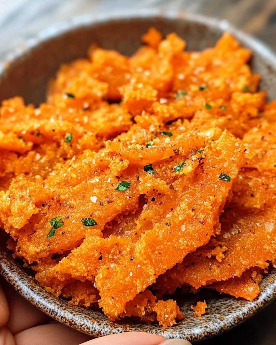 Crispy Smashed Carrots