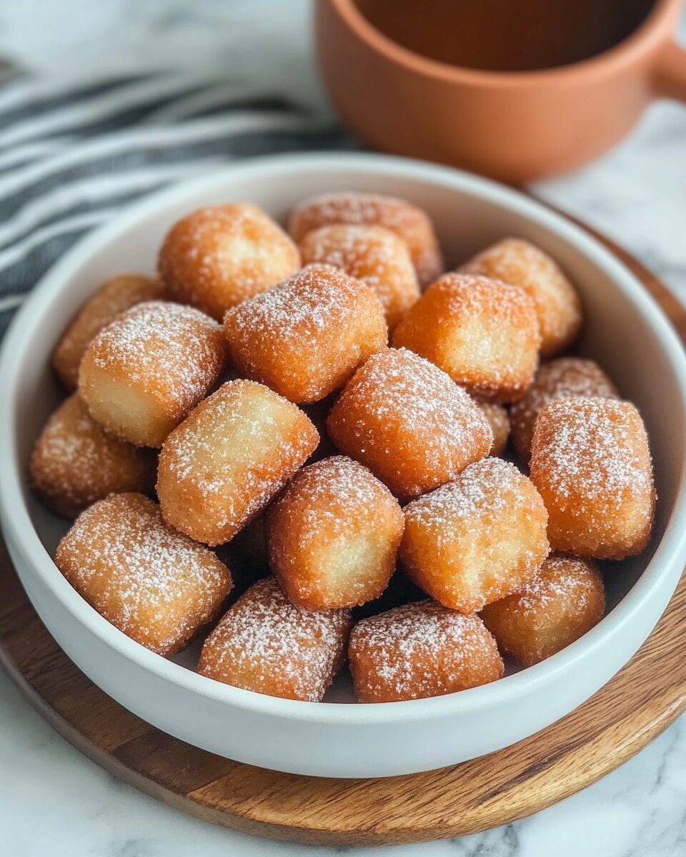 Sweet Air Fryer Churro Bites