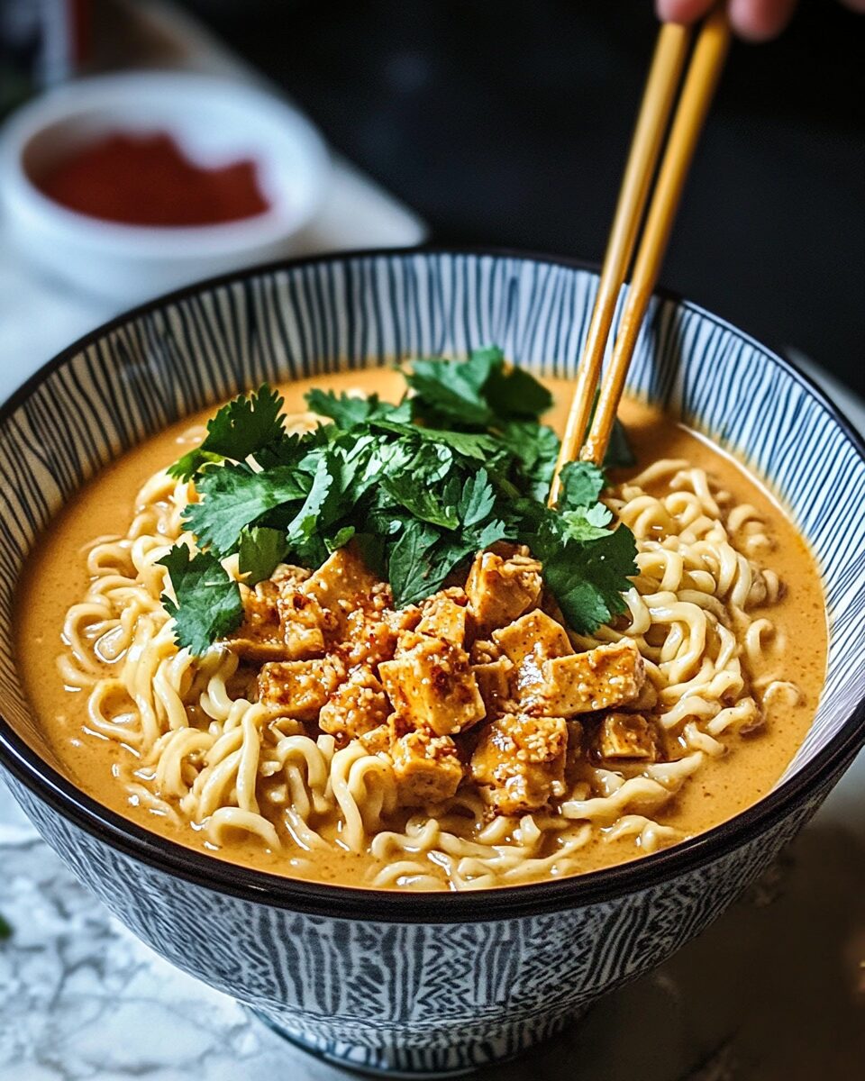 Spicy Peanut Butter Ramen