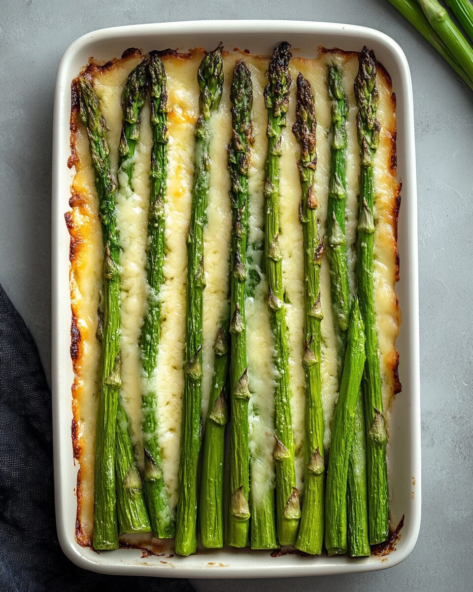 Savory Asparagus and Cheese Bake