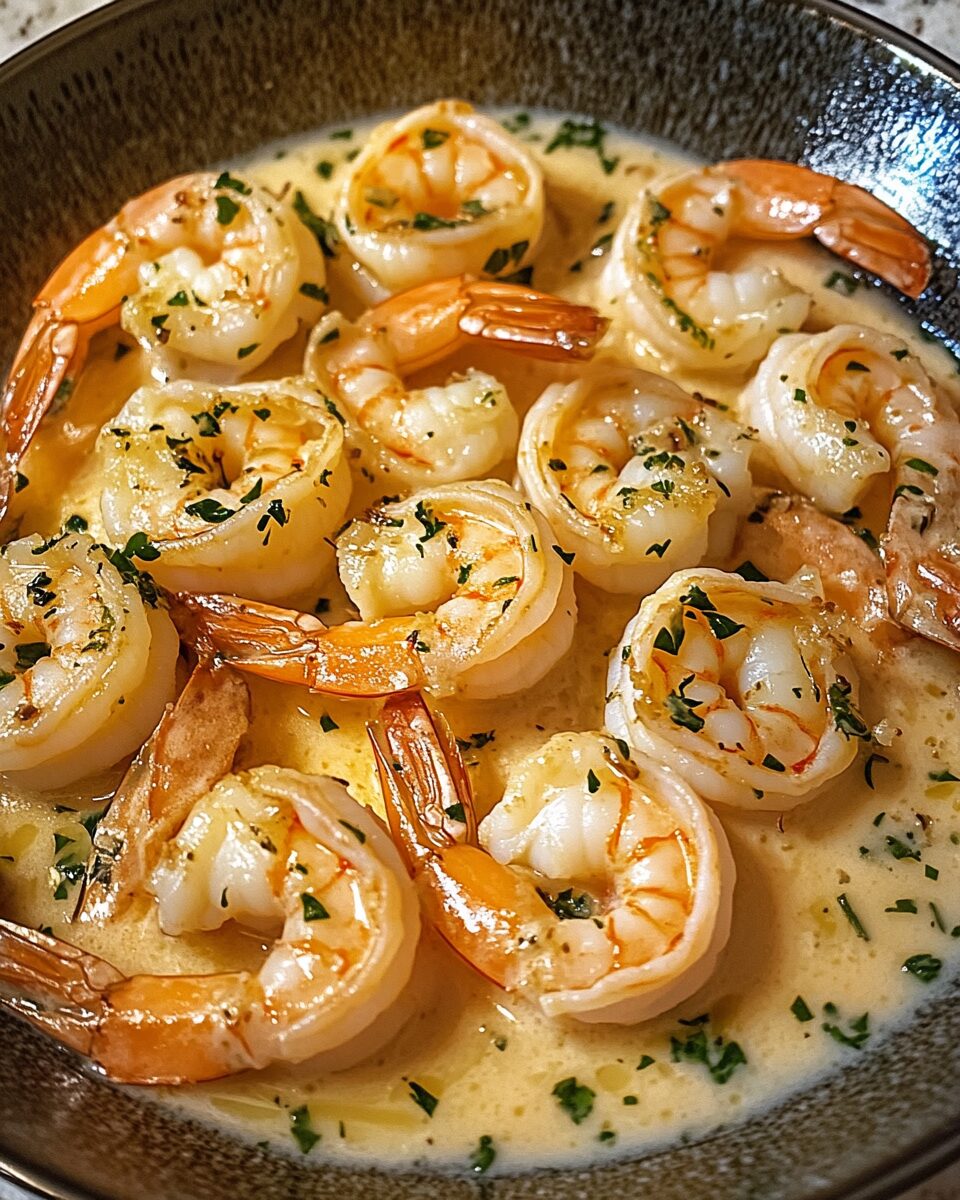 Creamy Garlic Shrimp