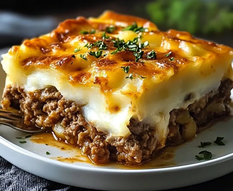 Loaded Potato Meatloaf Casseroles