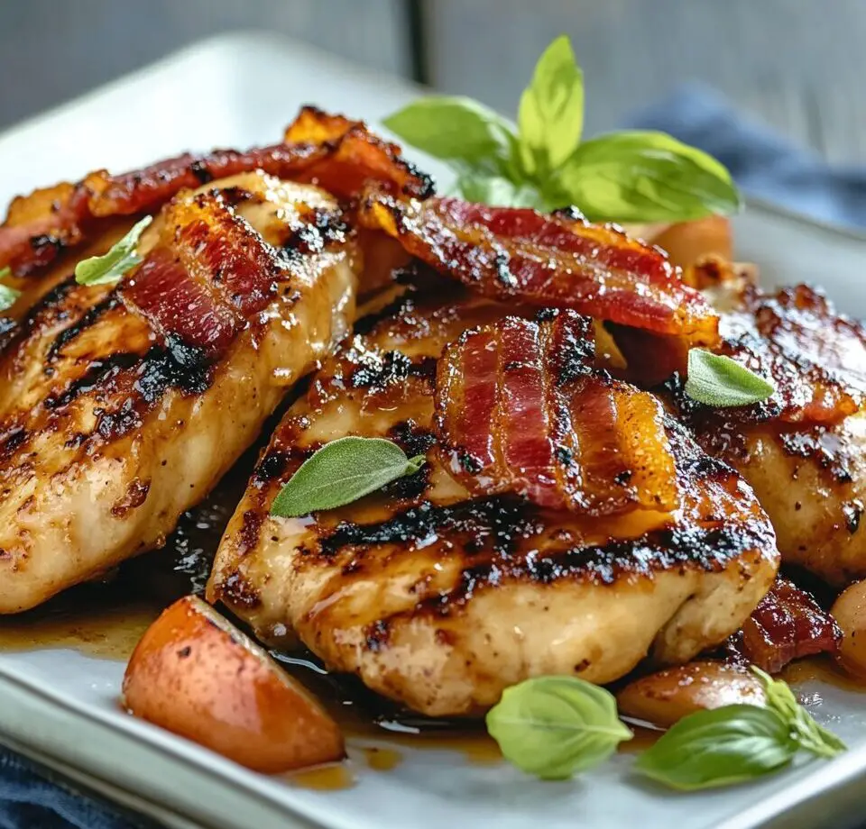 Spicy Honey Bacon Chicken
