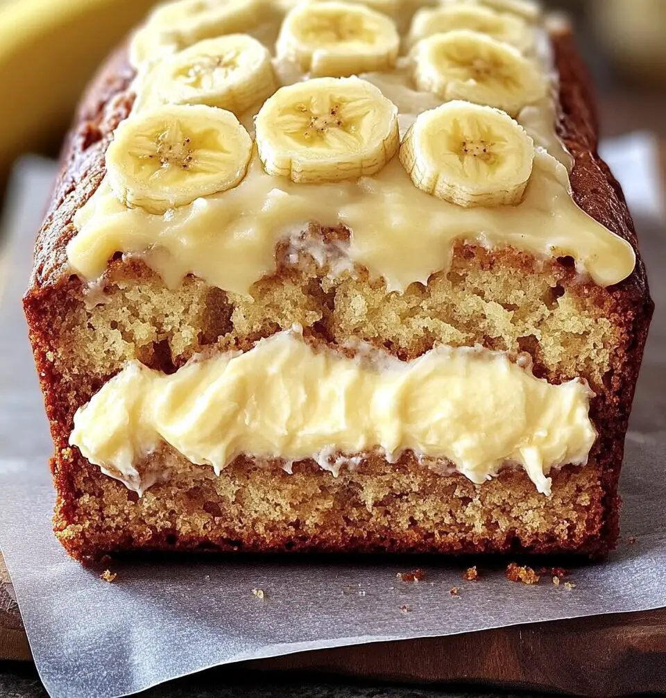 Ultimate Cream Cheese Banana Bread