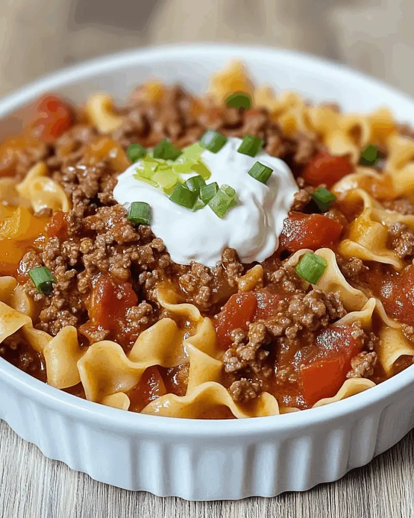 Beef Lombardi Casserole