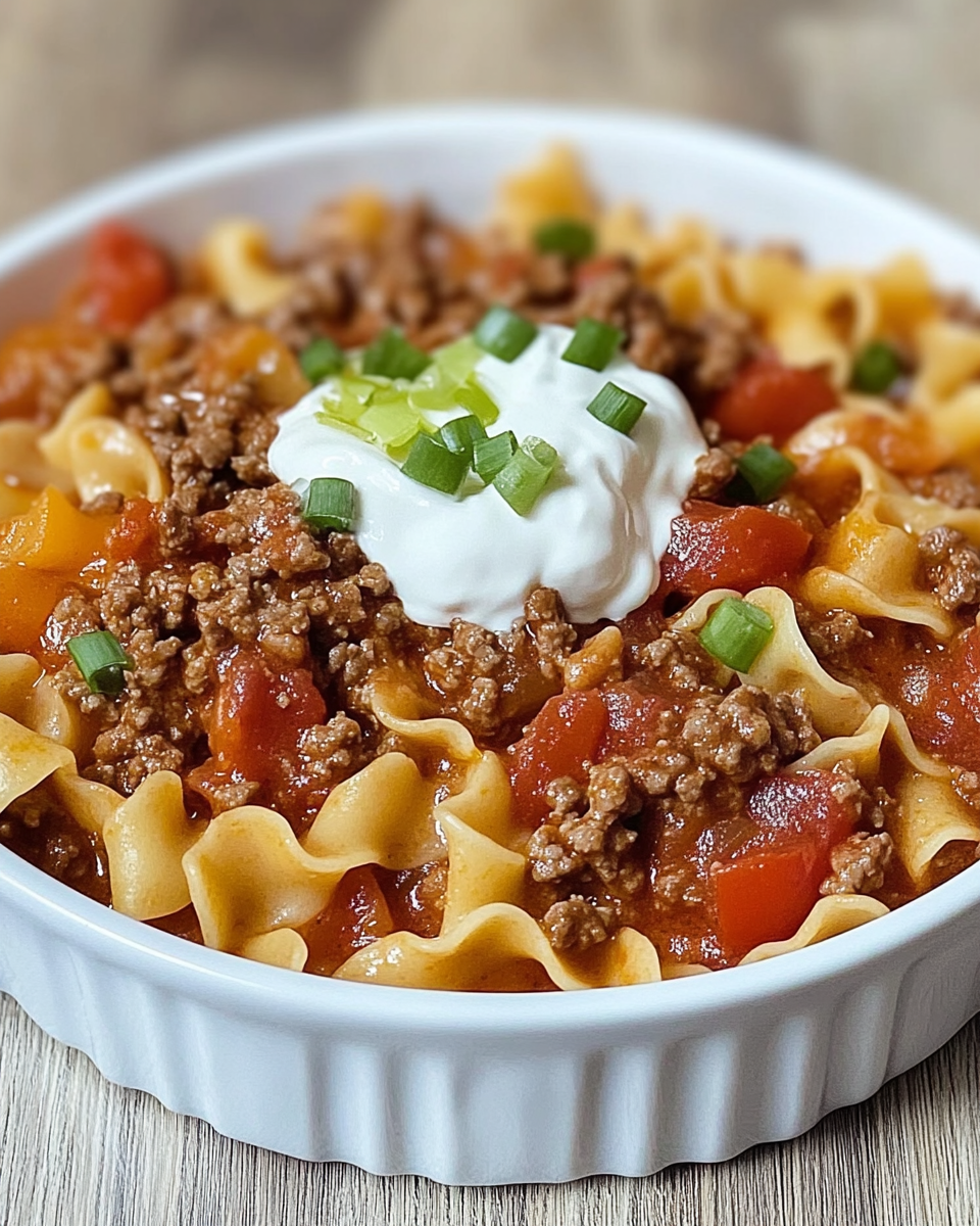 Beef Lombardi Casserole