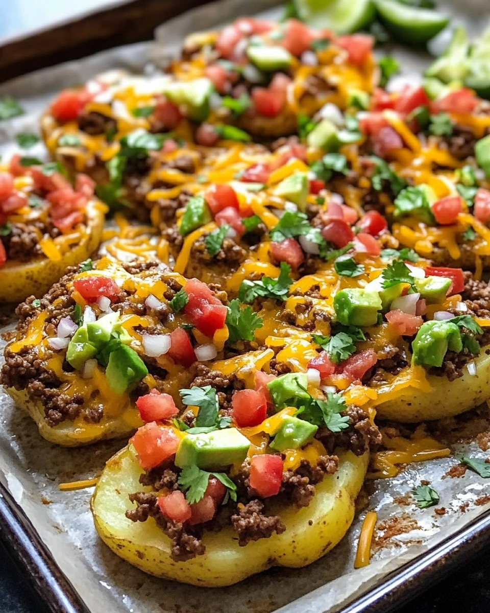Smashed Potato Tacos