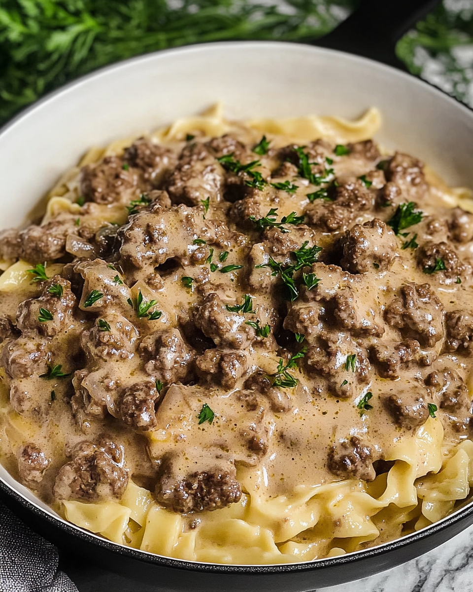 Hamburger Stroganoff