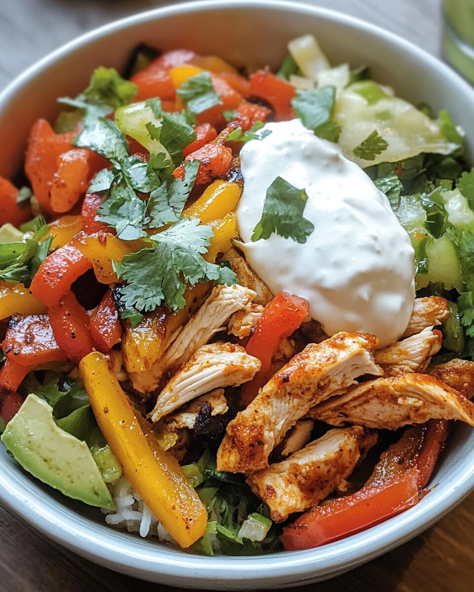 Chicken Fajita Bowl