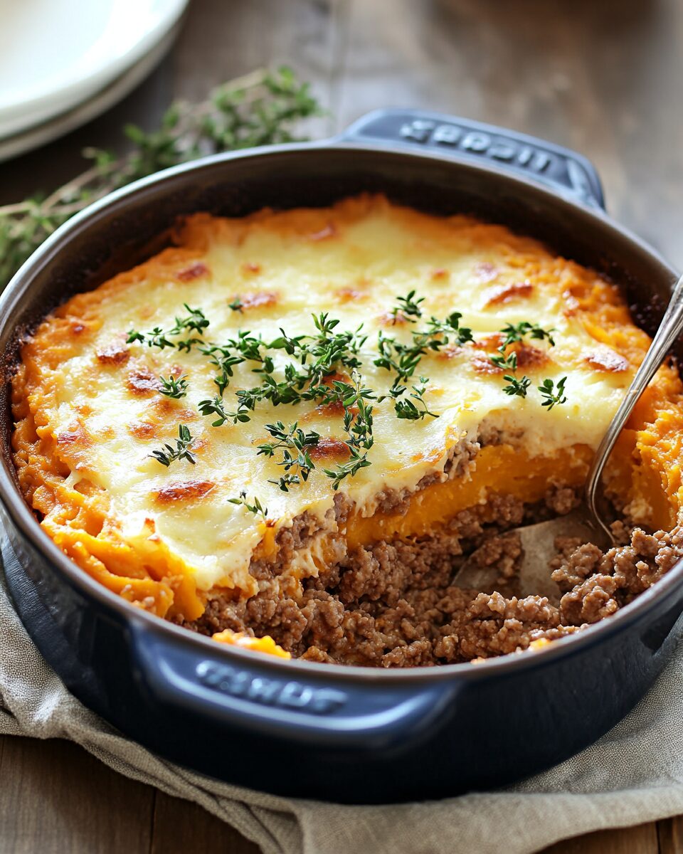 Cottage Cheese Ground Beef Sweet Potato Casserole