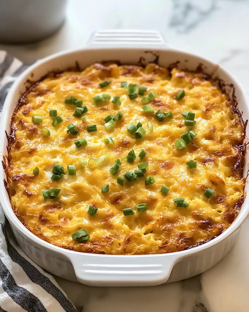 Easy Egg Hashbrown Casserole