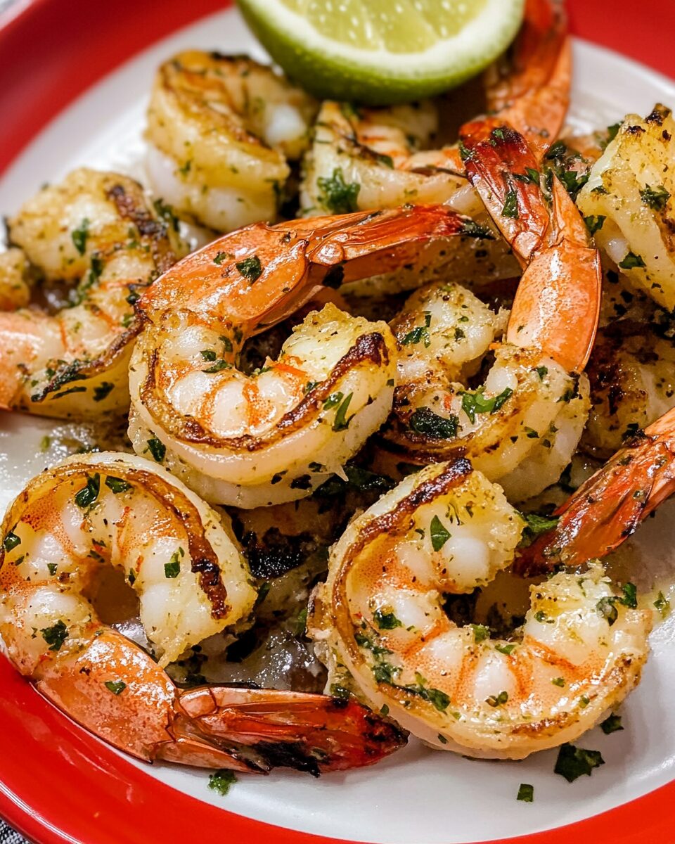 Grilled Cilantro Lime Shrimp Skewers