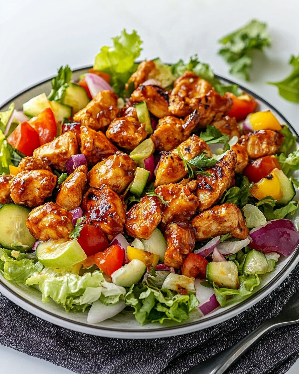 Honey Hot Chicken Salad