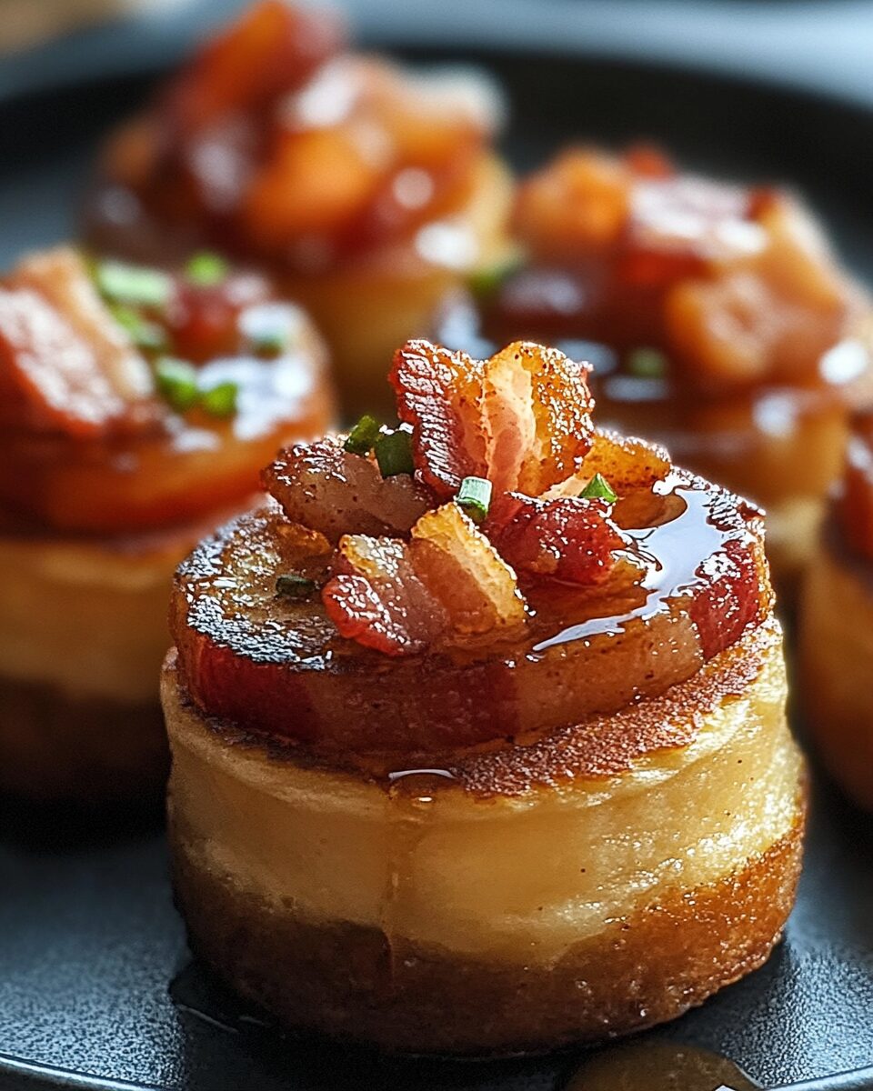 Maple Bacon Pancake Bites