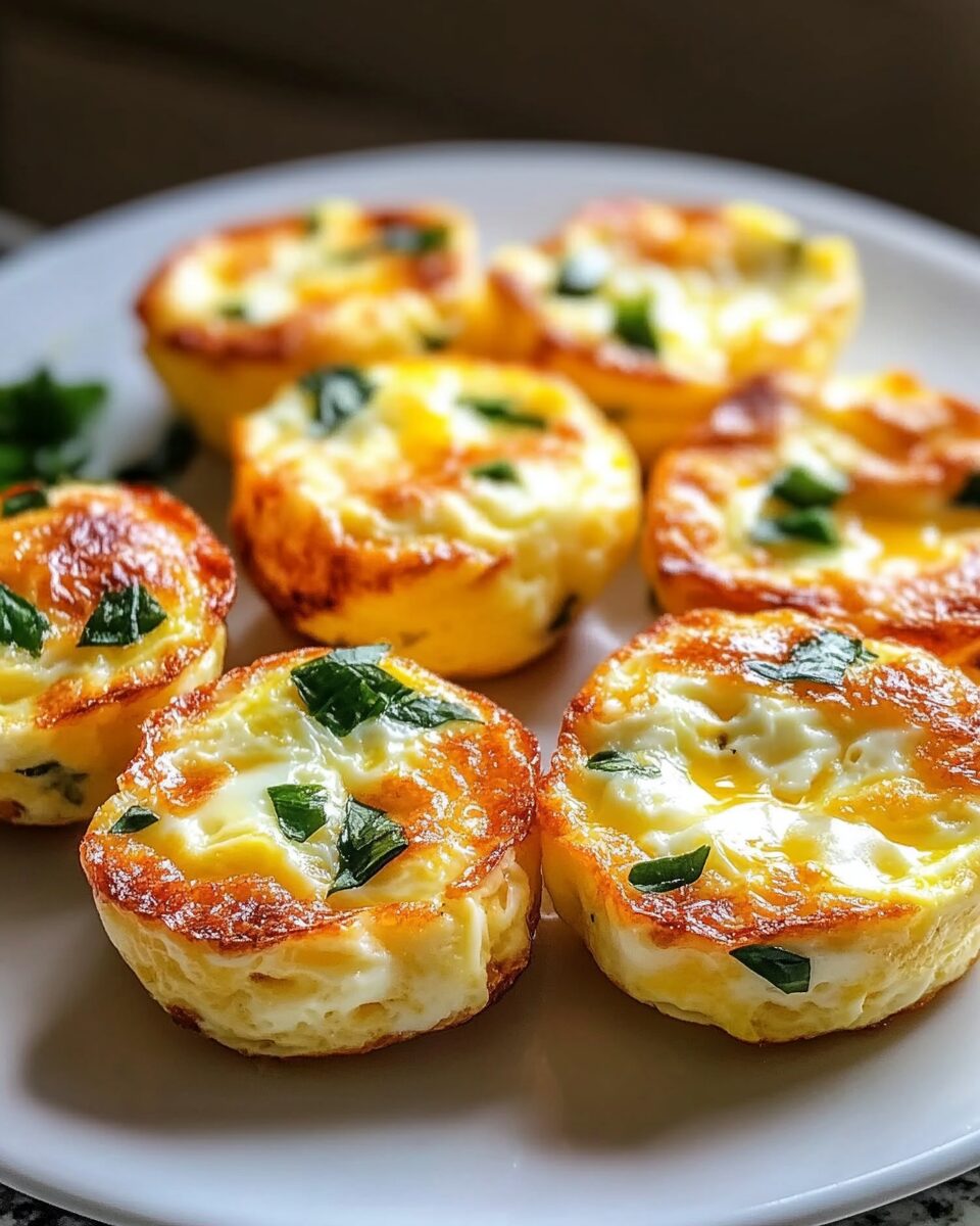 Savory Cottage Cheese Egg Bites