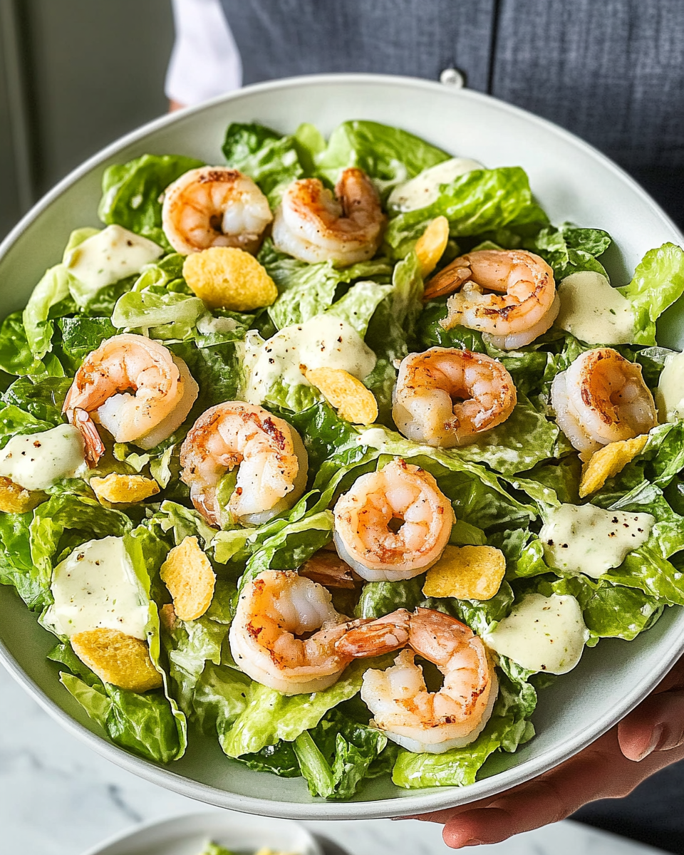Shrimp Caesar Salad