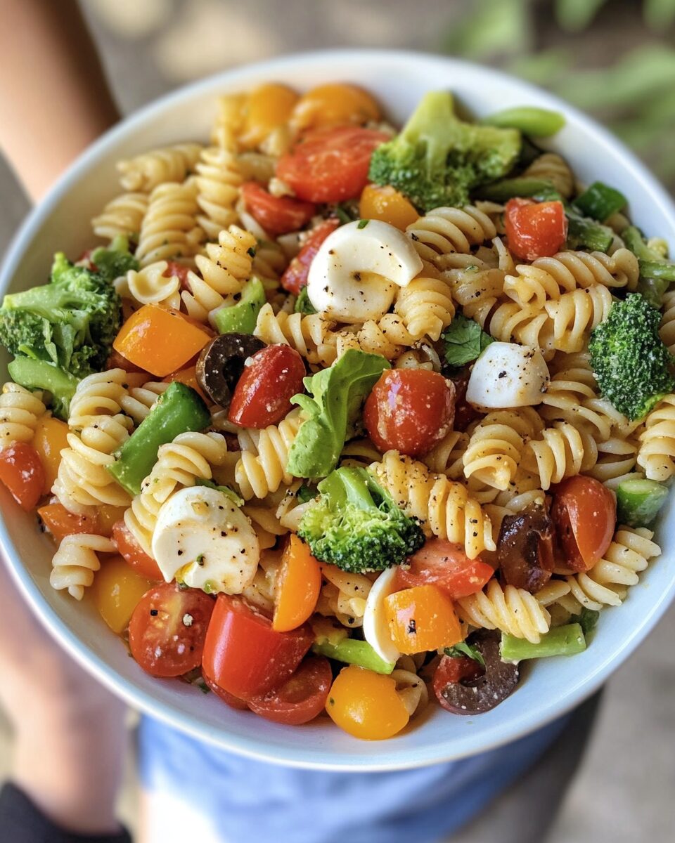 Zesty Garden Pasta Salad