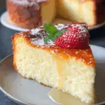 3-Ingredient Creamy Yogurt Cake