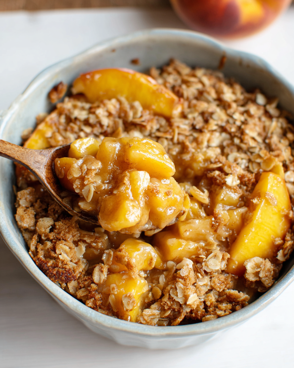 Peach Crisp