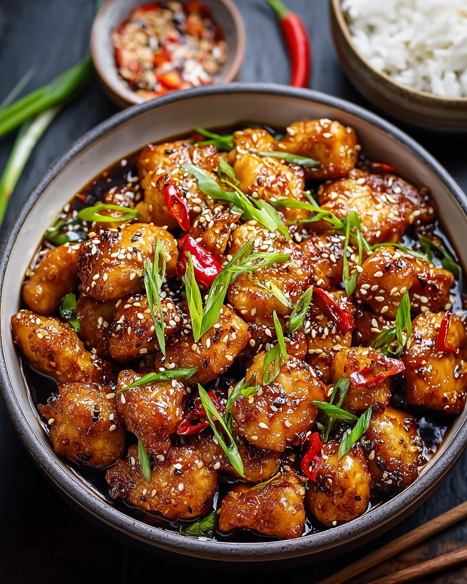 Spicy Ginger Chicken