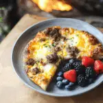 Campfire Breakfast Pizza