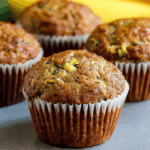Banana Zucchini Muffins