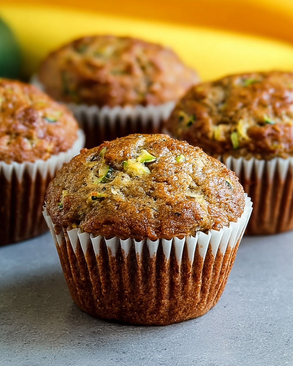Banana Zucchini Muffins