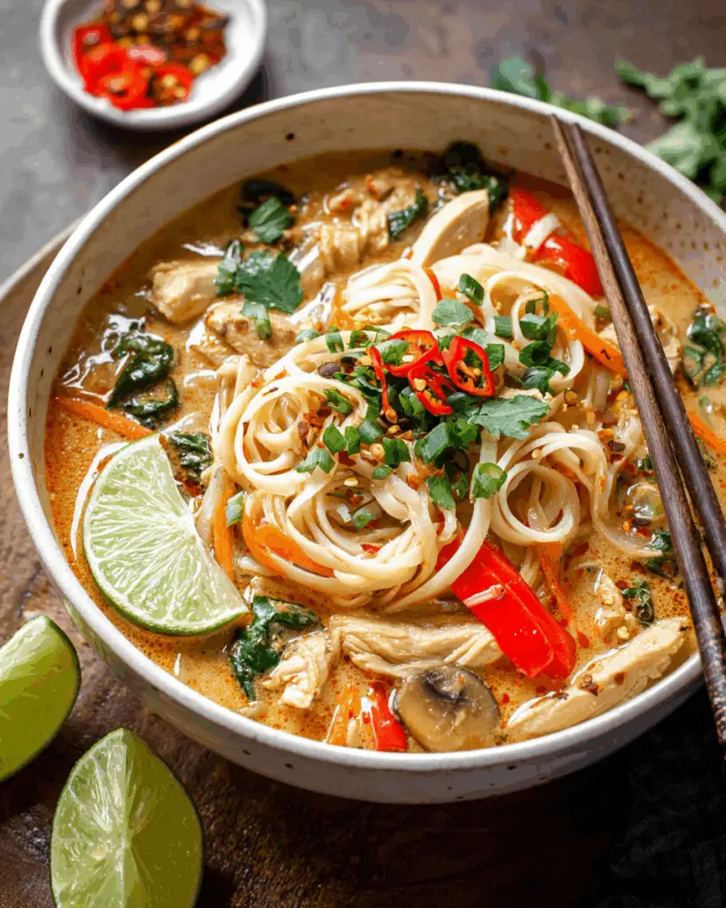 Thai Chicken Noodle Soup