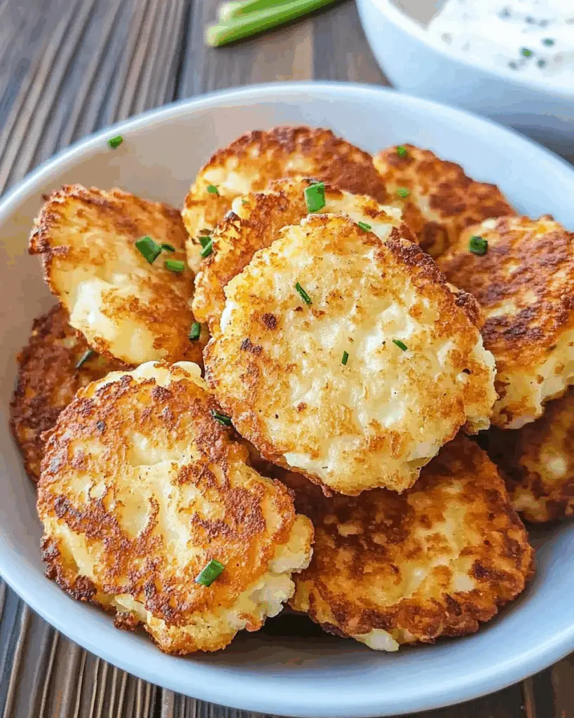 Cauliflower Fritters