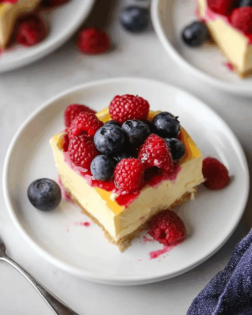 Berry Baked Yogurt Delight