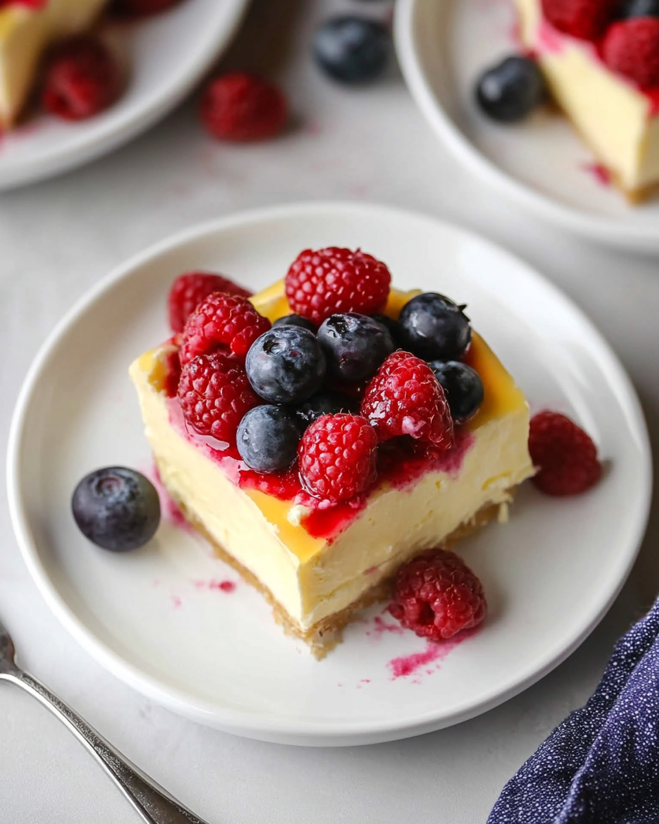 Berry Baked Yogurt Delight