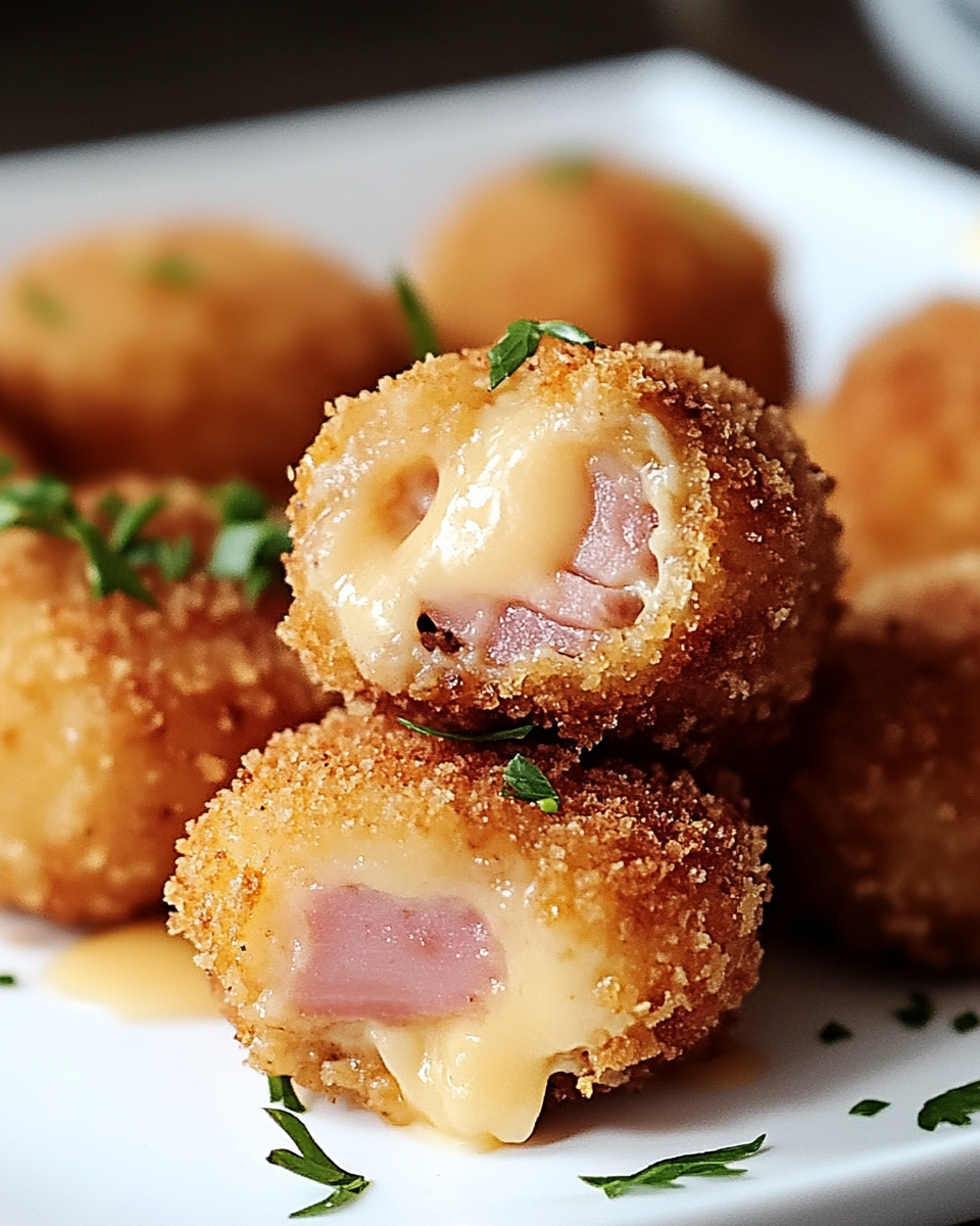 Chicken Cordon Bleu Bites
