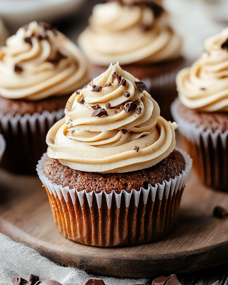 Coffee Cupcakes with Buttercream