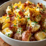 Crockpot Loaded Potatoes