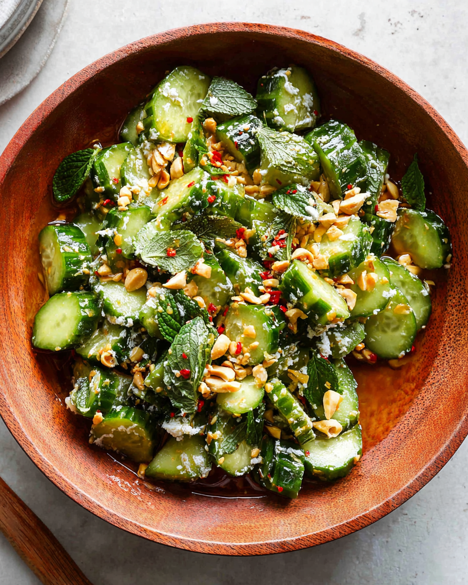 Spicy Thai Cucumber Salad
