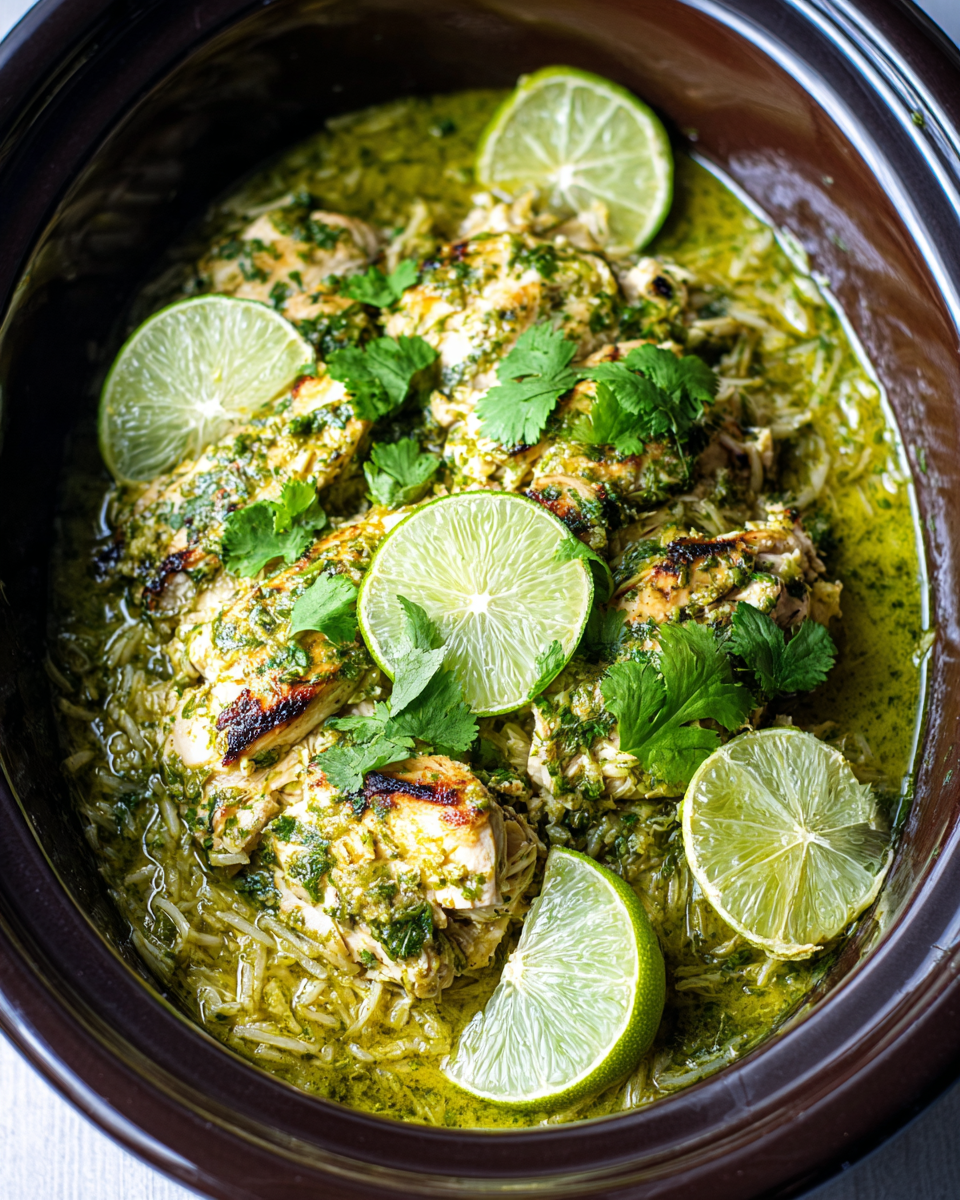 Crockpot Cilantro Lime Chicken