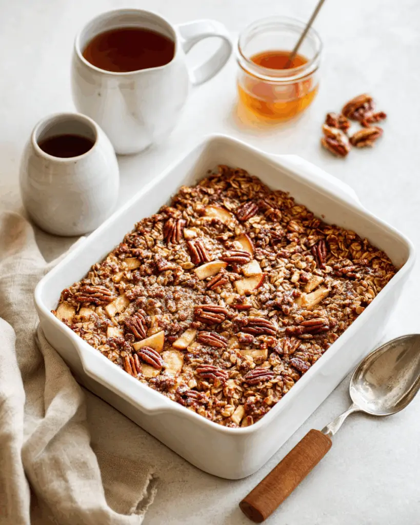 Apple Cinnamon Baked Oatmeal