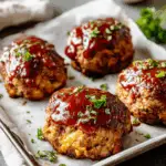 Mini BBQ Meatloaf Muffins