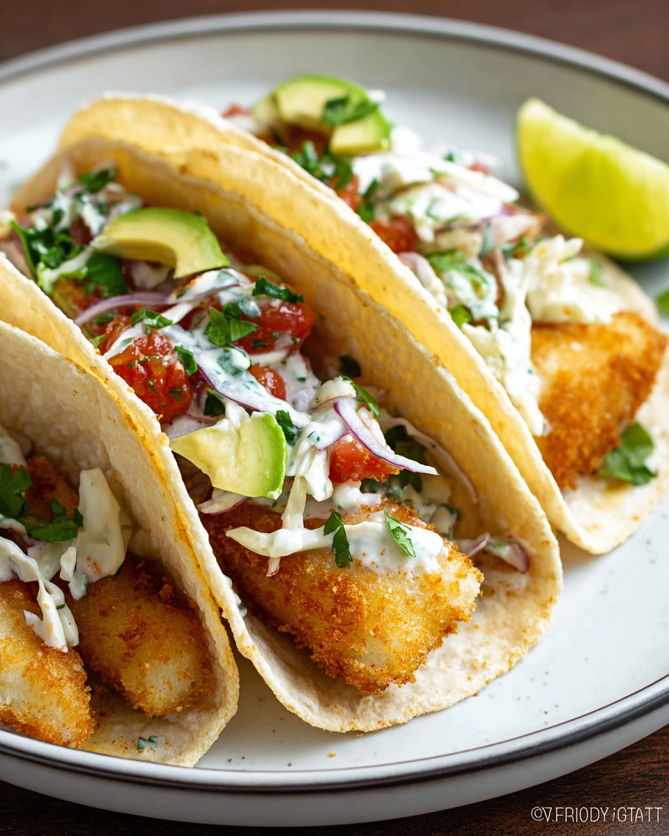 Crispy Fish Stick Tacos