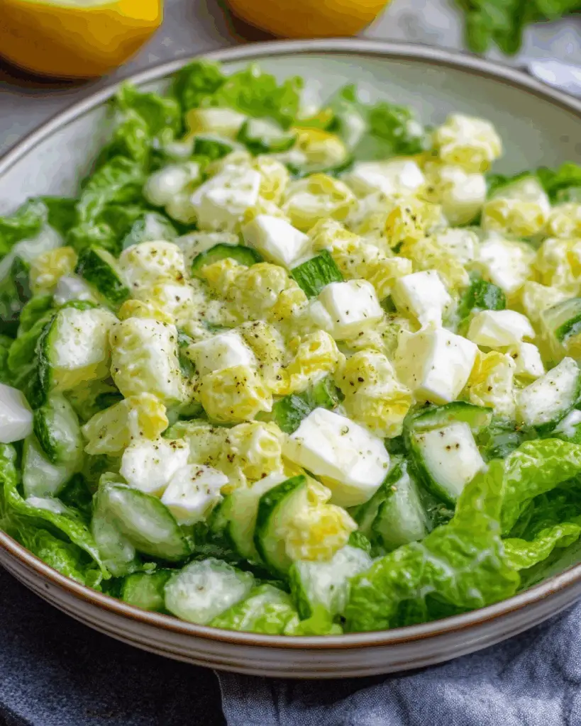 Creamy Green Salad