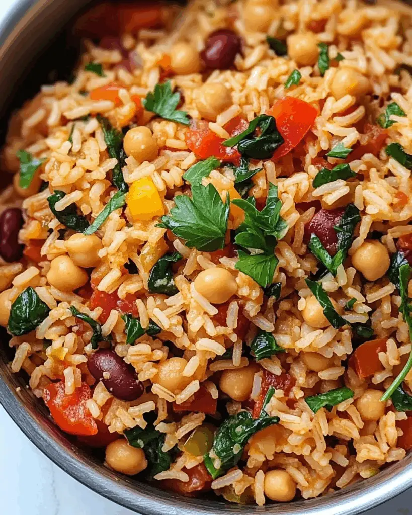 Mediterranean Rice and Beans