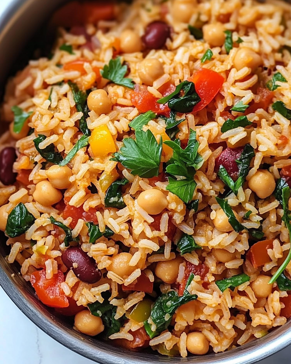 Mediterranean Rice and Beans